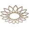 Ekena Millwork Daisy Wood Fretwork Pierced Ceiling Medallion, Hickory, 32"OD x 11 1/8"ID x 3/8"T CMWP32X32X0375DAHI - alternate 3